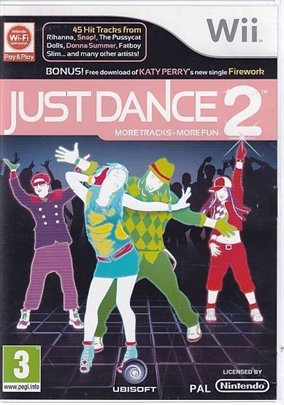 Just Dance 2 - Nintendo Wii (B Grade) (Used) (eng)